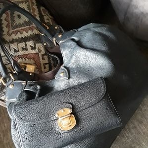 Authentic Louis Vuitton Hobo & Authentic Louis Vuitton matching wallet